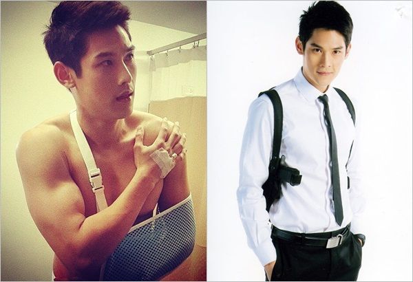 กันต์ กันตถาวร บู๊ ละคร ไหล่หลุด พักฟื้นยาว