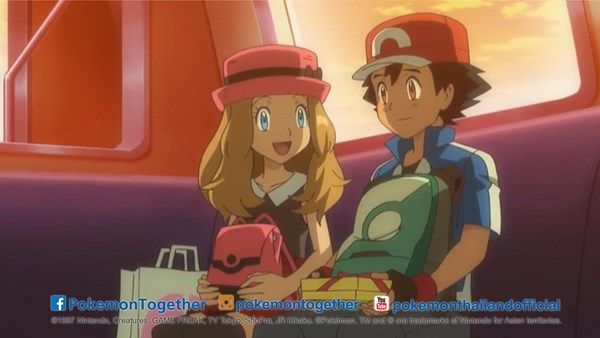 Pokémon XY Season 18 ตอน เดทแรกของซาโตชิและเซเรน่า ต้นไม้แห่งสัญญาและของขวัญ เสาร์นี้