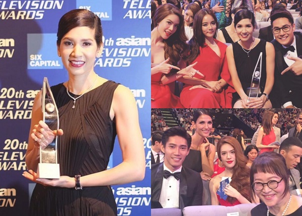 นุสบา โชว์เก๋า ซิวรางวัลจากงาน 20th ASIAN TELEVISION AWARDS 2015 ได้สำเร็จ!!