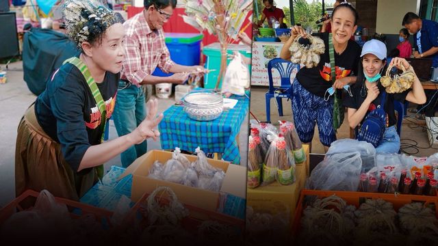 แม่นกน้อย สู้เพื่อวง! ขายปลาร้า-หอมแดงที่ตลาดนัด หลังประกาศขายบ้าน 70 ล้าน