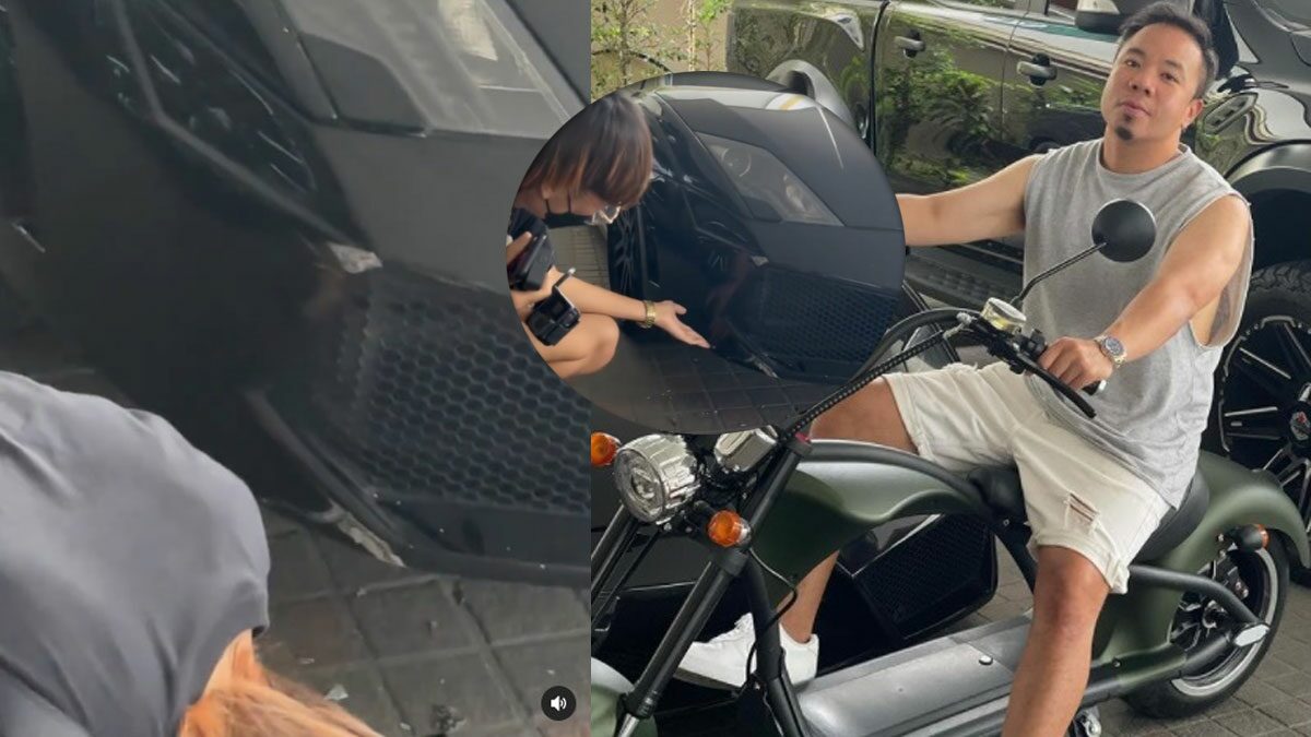 ดีเจภูมิ ร้องลั่น รถหรูลัมโบร์โดนชนเยิน รู้สาเหตุโกรธไม่ลง