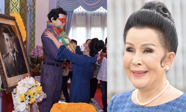 เพชรา เชาวราษฎร์ ร่วมงานทำบุญ 'มิตร ชัยบัญชา' 51 ปี ยังระลึกนึกถึงเสมอ
