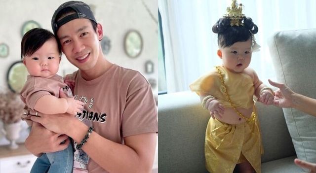 สุดน่ารัก ณัฏฐ์ เทพหัสดิน จับลูกสาว น้องเนล่า วัย 7 เดือน แต่งตัวคัฟเวอร์เป็น ลิซ่า BLACKPINK