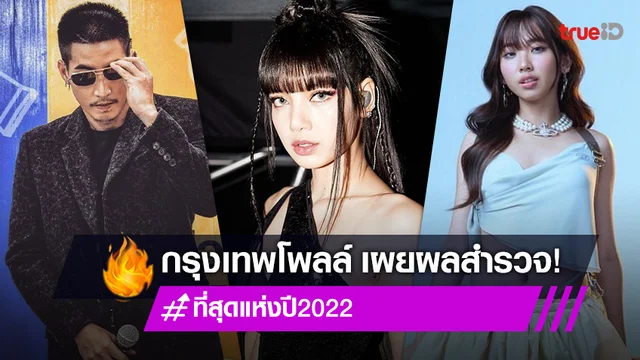 "ลิซ่า" ยืน 1 มีผลงานสู่สากลมากที่สุดในปี 2022