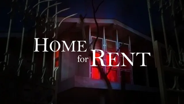 บ้านเช่า..บูชายัญ Home for Rent