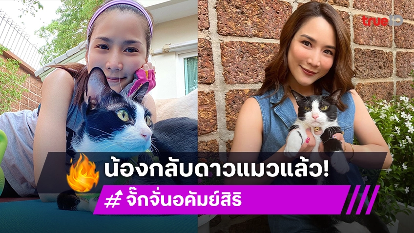 กำลังใจแน่น “จักจั่น อคัมย์สิริ” โบกมือลา “น้องดำมี่” เดินทางกลับดาวแมวอย่างสงบ