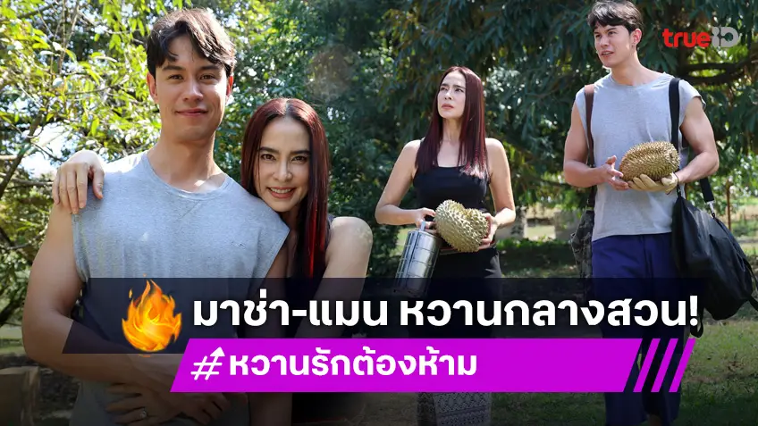 หวานรักต้องห้าม EP.12 : "แมน-มาช่า" โชว์สวีตกลางสวนทุเรียน งานนี้คนโสดตายเรียบ!