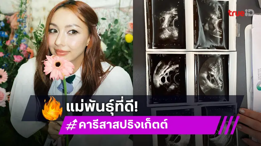 แม่พันธุ์ที่ดี! “คารีสา สปริงเก็ตต์” ฝากไข่เตรียมพร้อมมีลูก 27 ใบอ้วนๆไปเลย