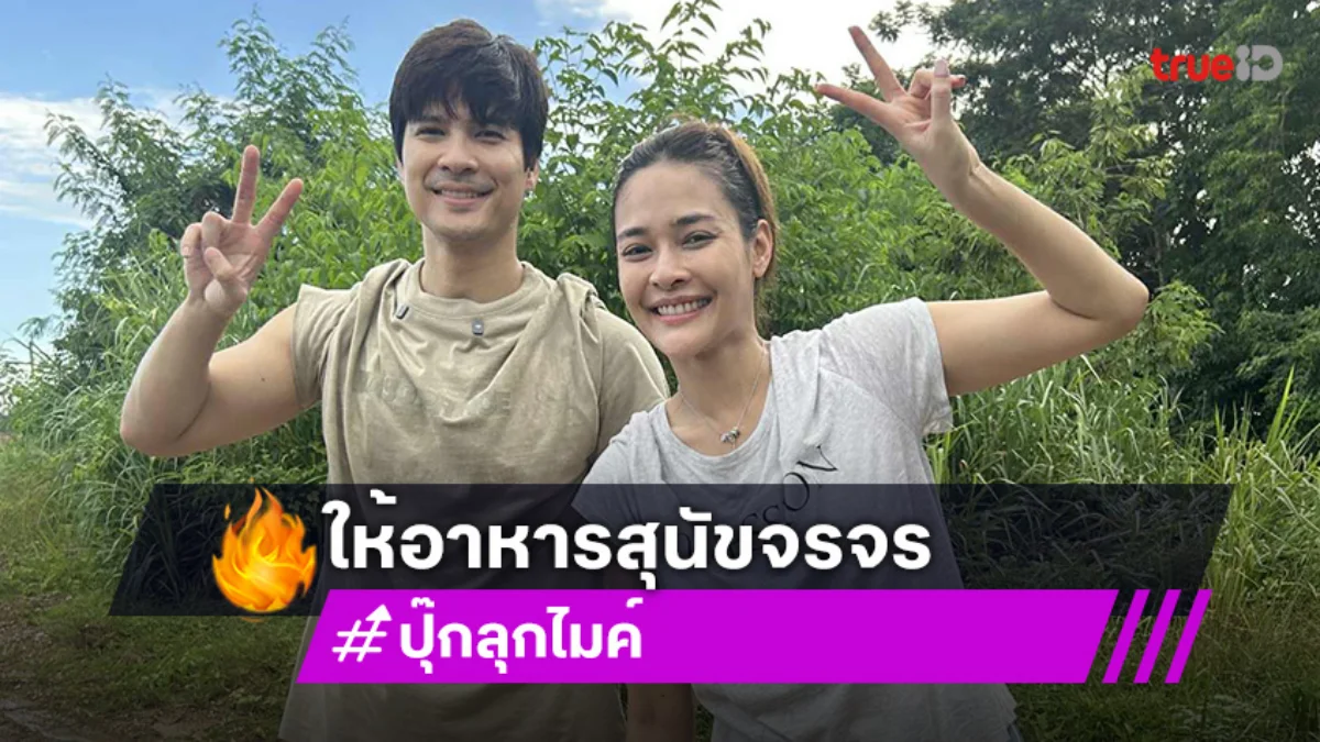 ใจบุญแท้...คู่รักดารามาให้อาหารสุนัขจรจรที่บ่อขยะในนิคมอุตสาหกรรมเกตเวย์