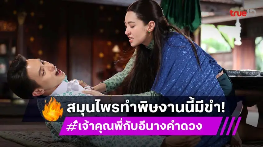 เจ้าคุณพี่กับอีนางคำดวง EP.7-8 : "เจมส์จิ–เบลล่า" จัดหนักเพราะสมุนไพรเป็นเหตุ ทั้งฮา ทั้งสยิว!