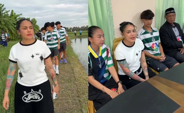 ทำจริง! “พิมรี่พาย” ลงพื้นที่ “โรงเรียนหมอนทอง” ดูสถานที่สร้างสนามฟุตบอลแห่งใหม่