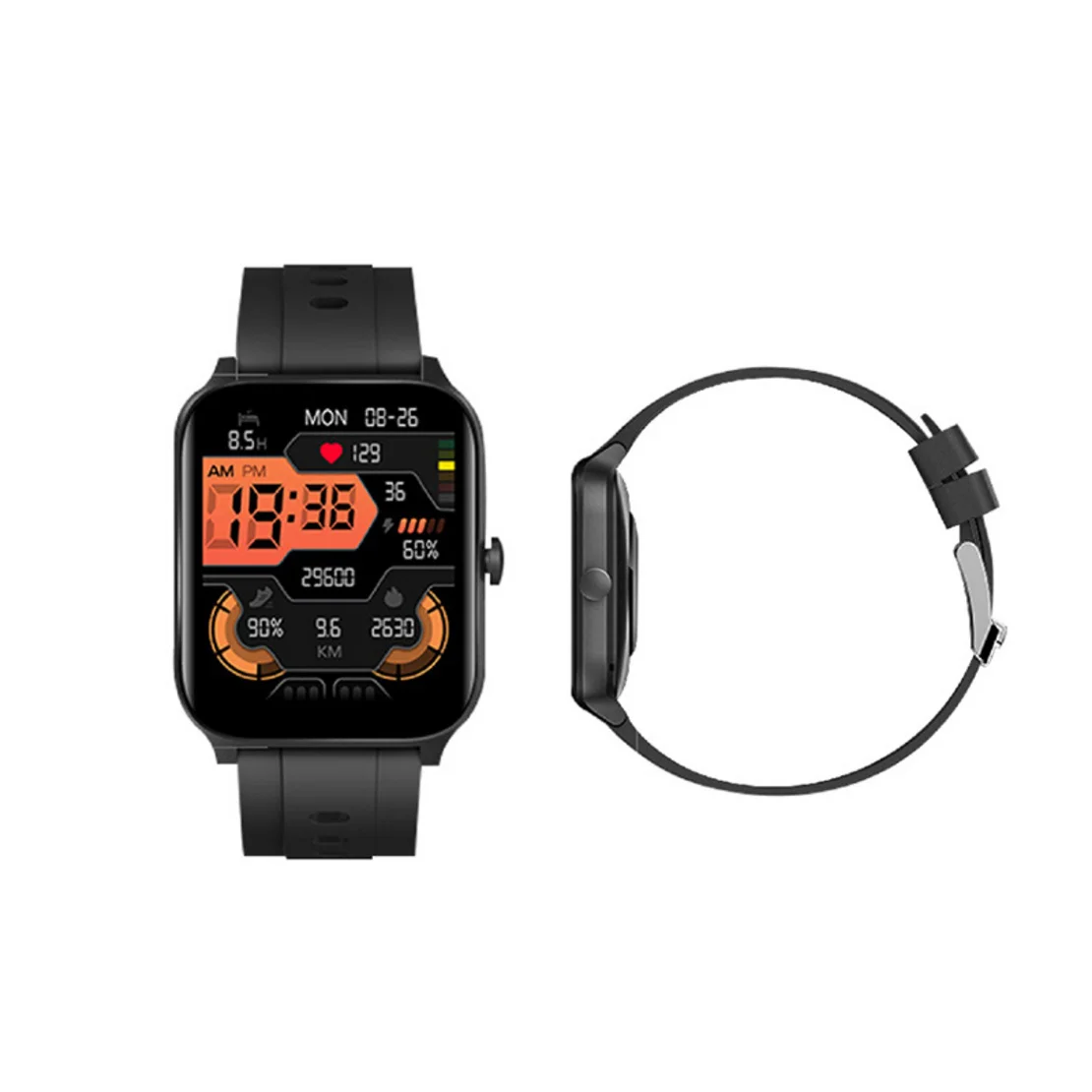 DTECH Smart Watch  1แถม1 รุ่น NB178 Black