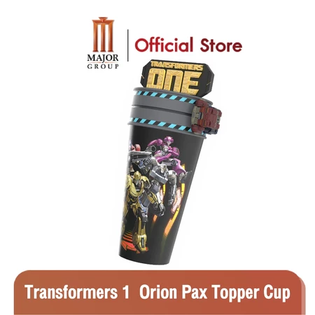 Transformers Topper Cup แก้วน้ำพร้อมทรานส์ฟอร์เมอร์ส วัน