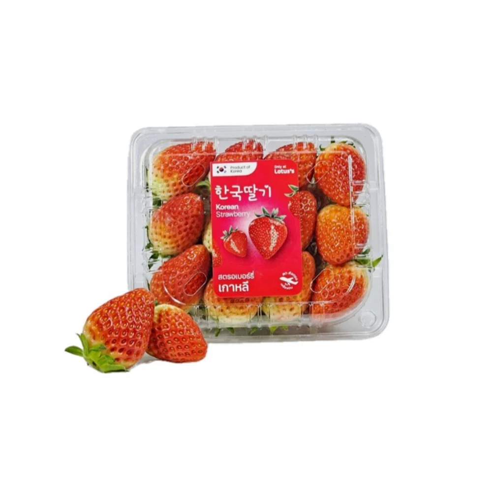 สตรอเบอร์รี่เกาหลี 250กรัม แพ็คละ