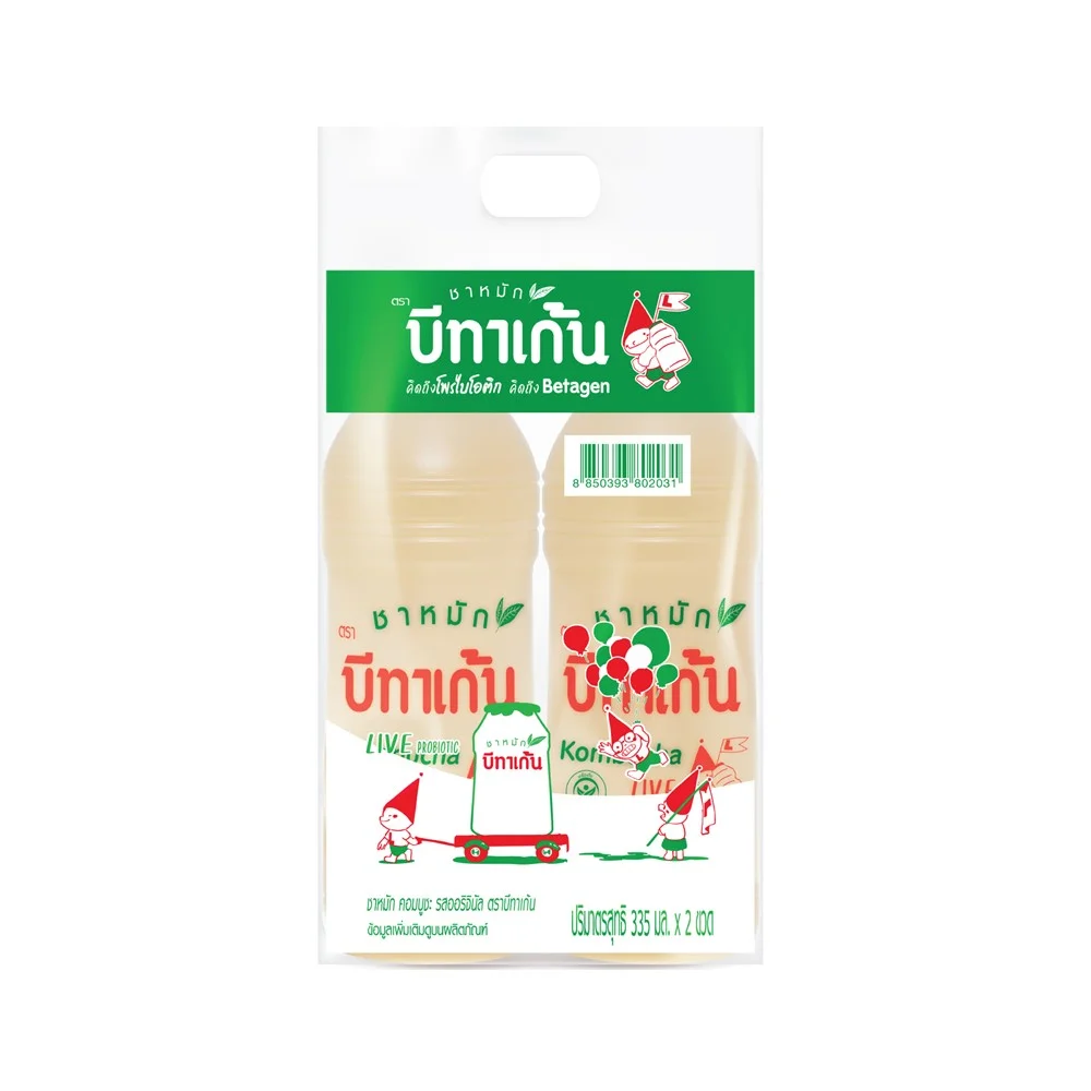 บีทาเก้นชาหมักคอมบูชะ 335 มล. X 2