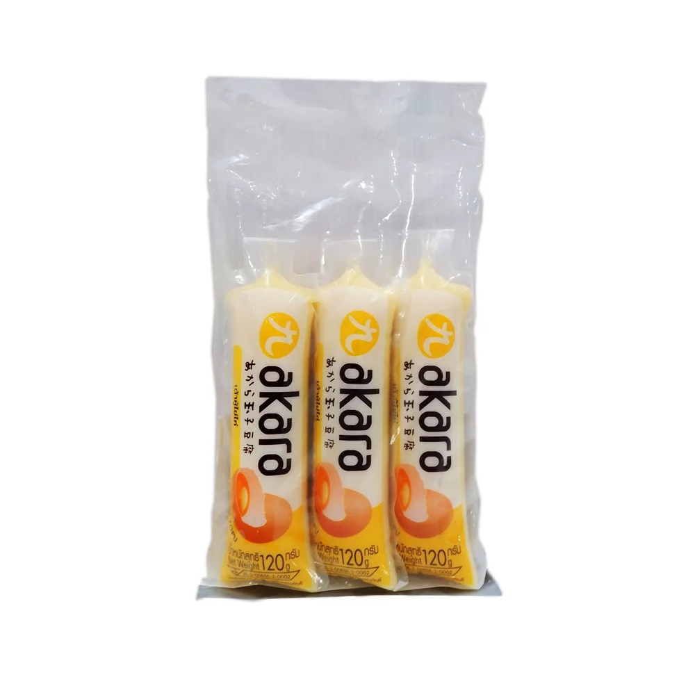 อัครา เต้าหู้ไข่ไก่ 120 กรัม X 3 ชิ้น