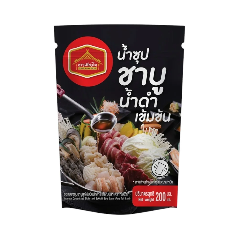 เพียวไท ซอสซุปชาบูสุกี้น้ำดำญี่ปุ่น200มล