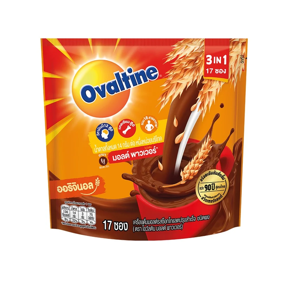 โอวัลติน ออริจินอล 3อิน1 30กรัม X 17ซอง