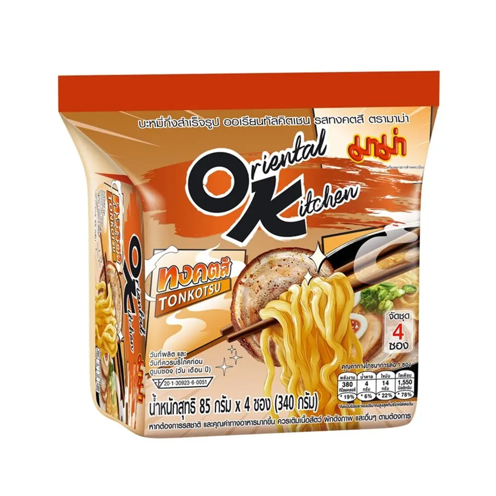 มาม่า ออเรียนทัล รสทงคตสึ 85 กรัม แพ็ค 4