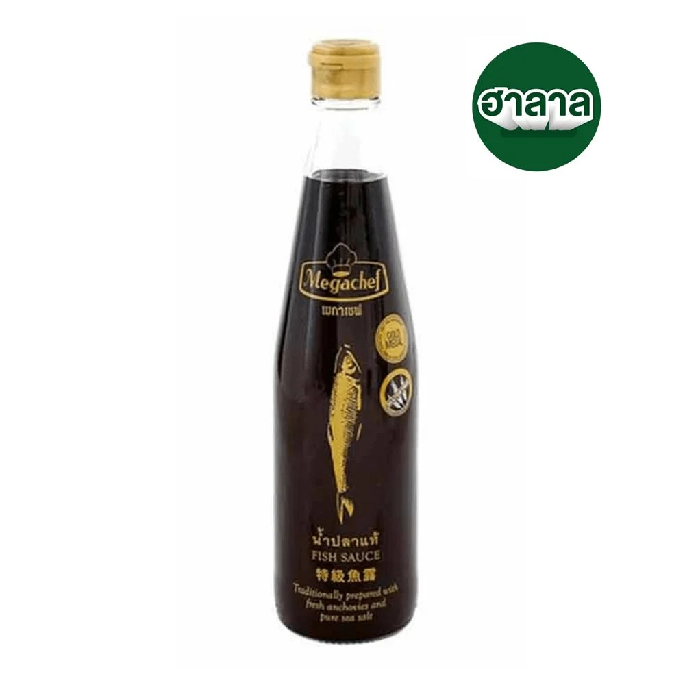 Hน้ำปลาแท้ ตราเมกาเชฟ 500 มล.