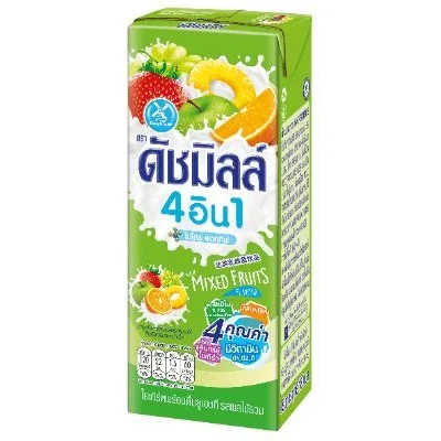 นมเปรี้ยว UHT ดัชมิลล์รวม ด.165