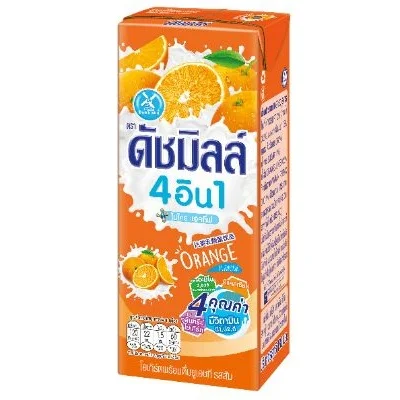 นมเปรี้ยวUHTดัชมิลส้ม ด. 165