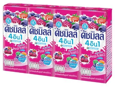 นมเปรี้ยวUHTดัชมิลมิกเบอรี่พ4 165