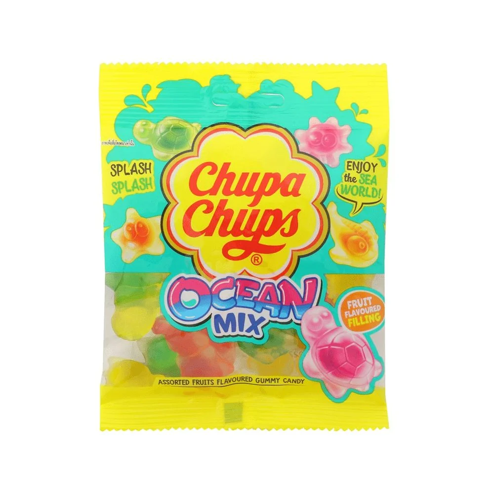 จูปาจุ๊ปกัมมี่โอเชี่ยนมิกซ์ผลไม้ 60 ก. (ด.)