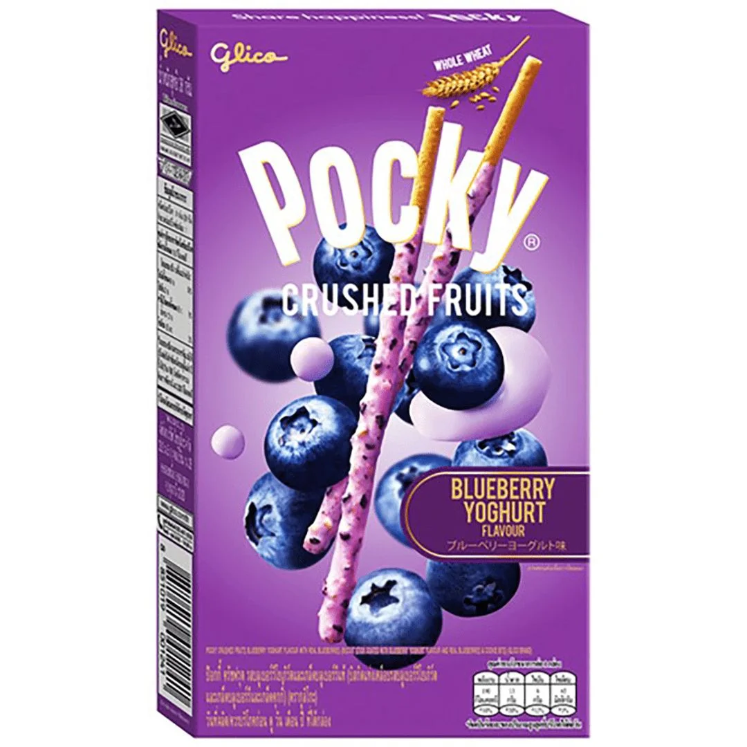 VMHกูลิโกะป๊อกกี้ครัชฟรุตบลูเบอร์รี่โยเกิร์ต38ก.