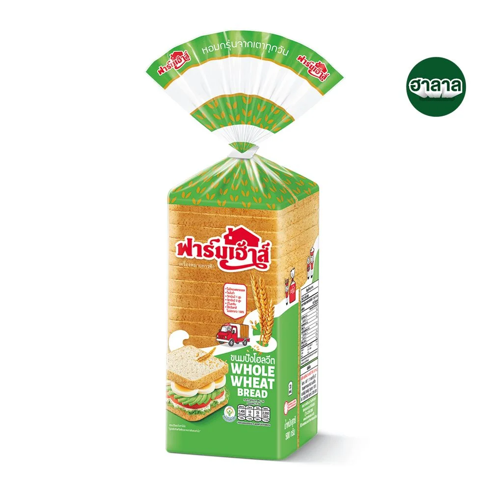 H FHขนมปังโฮลวีต500g.