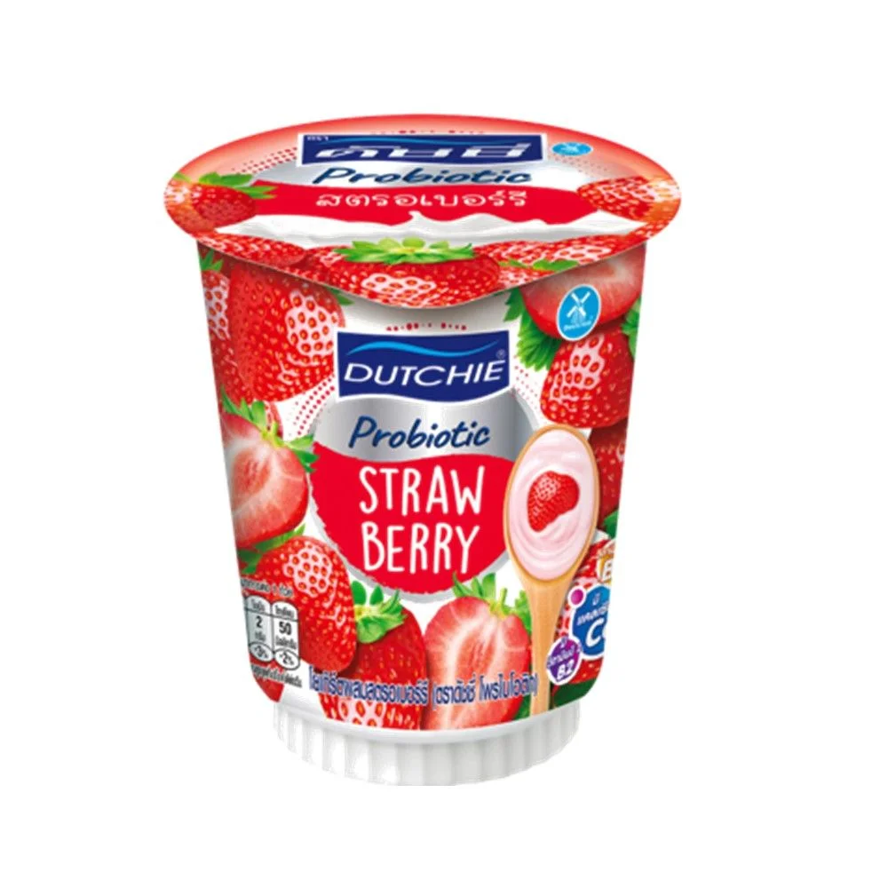 Hโยเกิร์ตดัชชี่โพรฯ 125 กรัม ผสมสตอเบอร์รี่