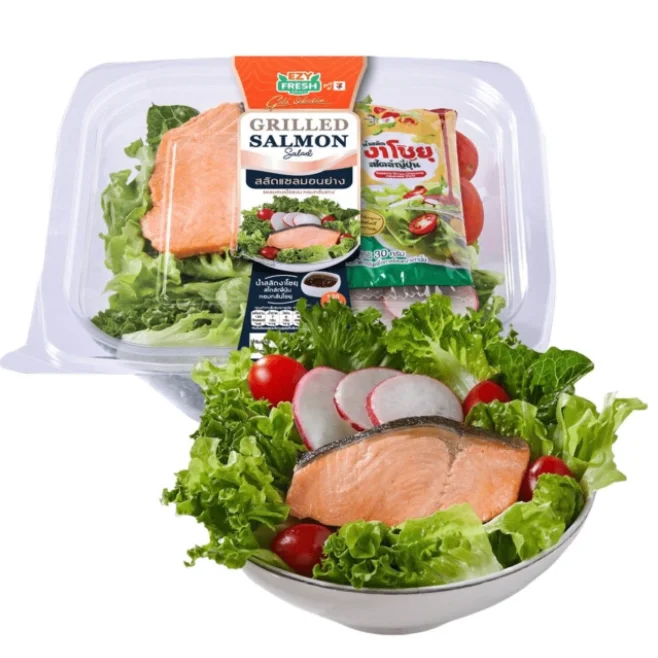 สลัดแซลมอนย่าง