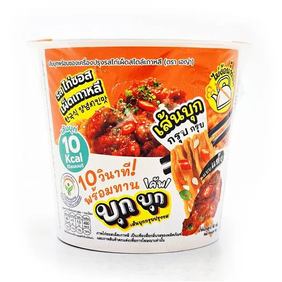 Mเอญ่าเส้นบุกคัพแบบแห้ง รสไก่เผ็ดสไตล์เกาหลี90กรัม