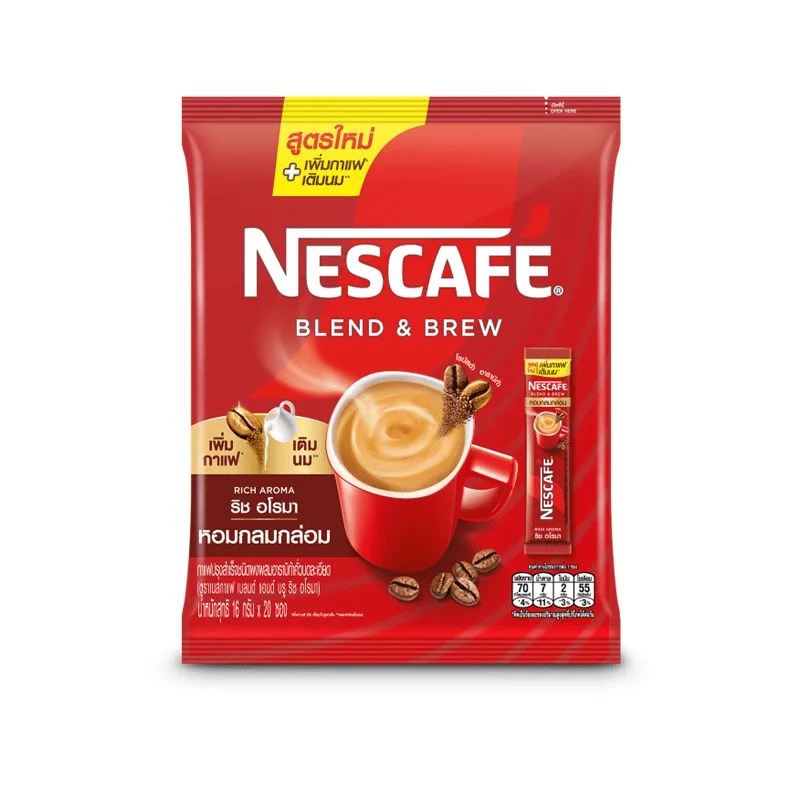 Hเนสกาแฟ3in1 เบลนด์แอนด์บรู ริช อโรมา พ.20