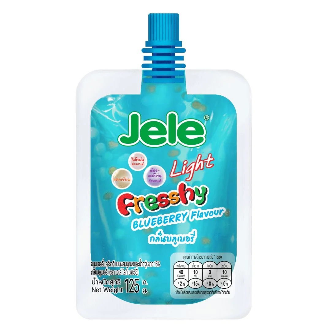 Hเจเล่ไลท์เฟรชชี่ บลูเบอร์รี่ 125 ก.