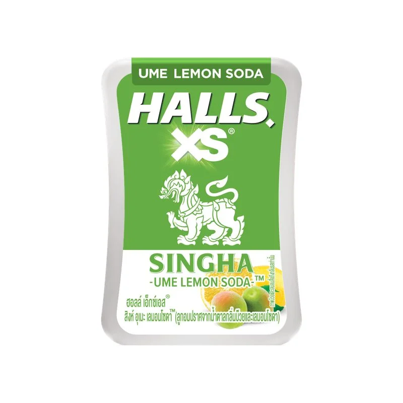 ฮอลล์เอ็กซ์เอสลูกอมสิงห์อุเมะเลมอนโซดา 12 ก.(ด.)