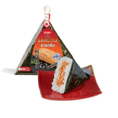 โอนิกิริแซลมอนย่างเกลือ