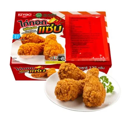 ไก่ทอดพร้อมผงแซ่บ
