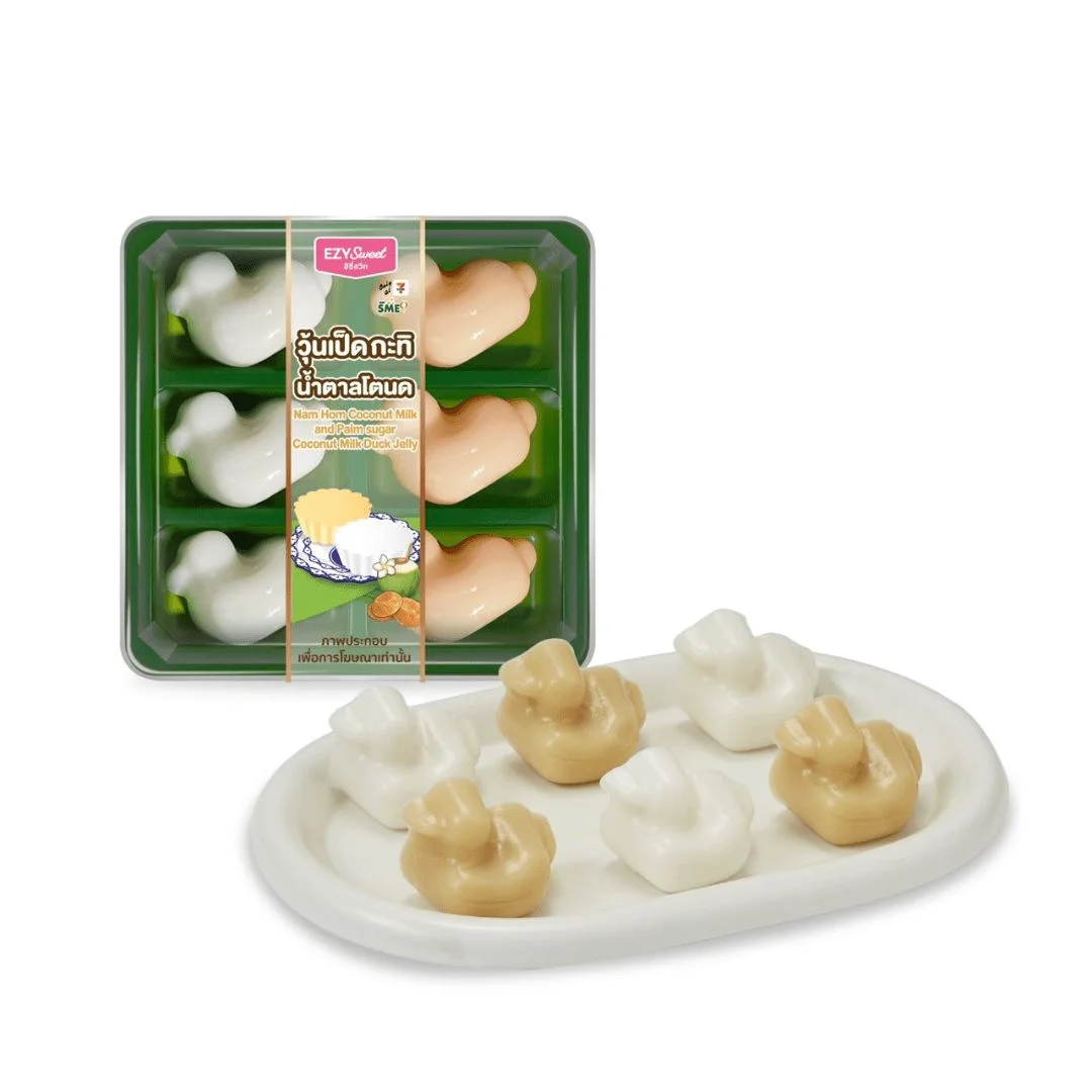 วุ้นเป็ดกะทิน้ำตาลโตนด EZY-Sweet