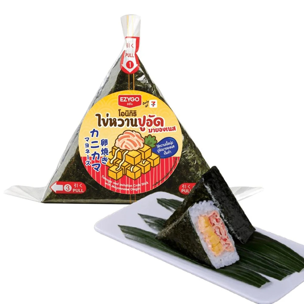 โอนิกิริไข่หวานปูอัดมายองเนส