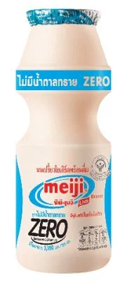 Hนมเปรี้ยวเมจิไลฟ์155 มล.สูตรไม่มีน้ำตาล