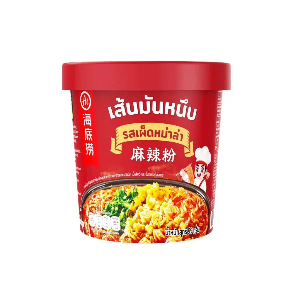 Mไห่ตี้เหลาเส้นมันเทศ รสเผ็ดหม่าล่า 99 กรัม