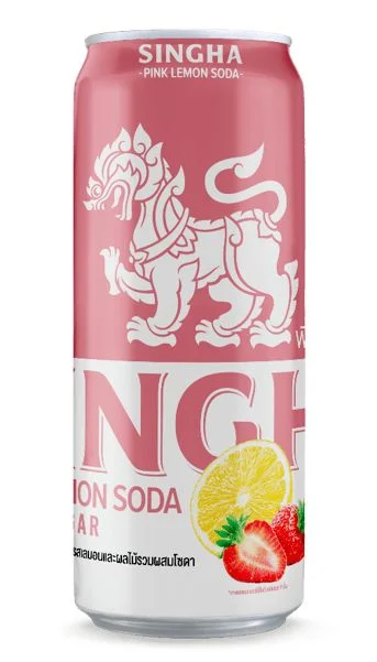 Hสิงห์พิงค์เลมอนโซดา 330 มล.