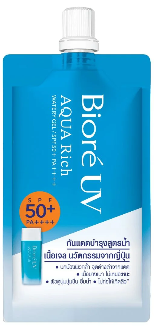 เจลกันแดดบิโอเรยูวีอะควาริชวอเตอร์รี่SPF50(ด)7มล.