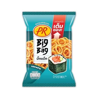 Hพีอาร์ข้าวเกรียบรสสาหร่าย 80ก.