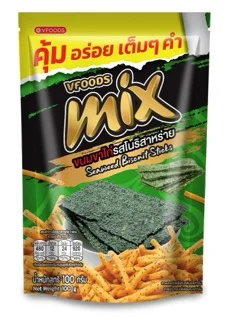 มิกซ์ขนมขาไก่รสโนริสาหร่าย100ก.