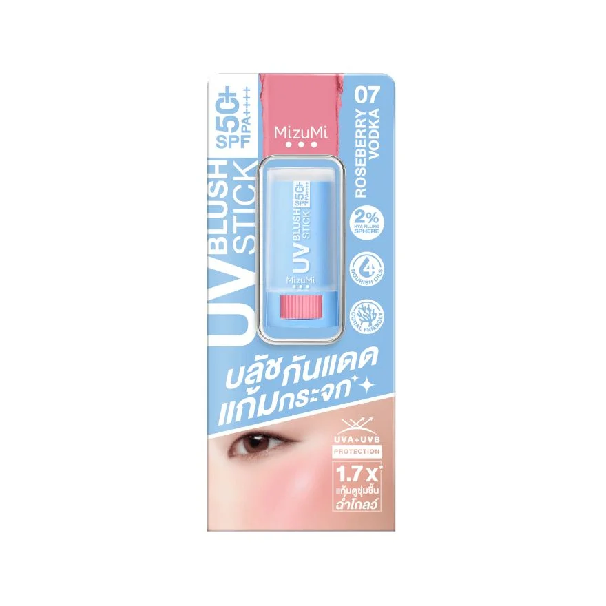 บลัชออนสติ๊กมิซึมิยูวีSPF50+#07โรสเบอร์รี่ 4 กรัม