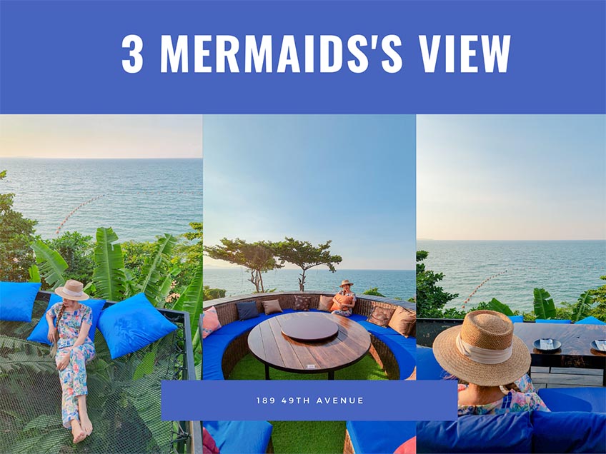 3Mermaids Cafe คาเฟ่พัทยา