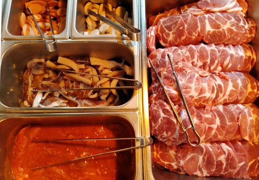 Viking Korean BBQ Buffet บุฟเฟ่ต์เกาหลี หมูย่างเกาหลี บุฟเฟ่ต์ปิ้งย่าง korean town