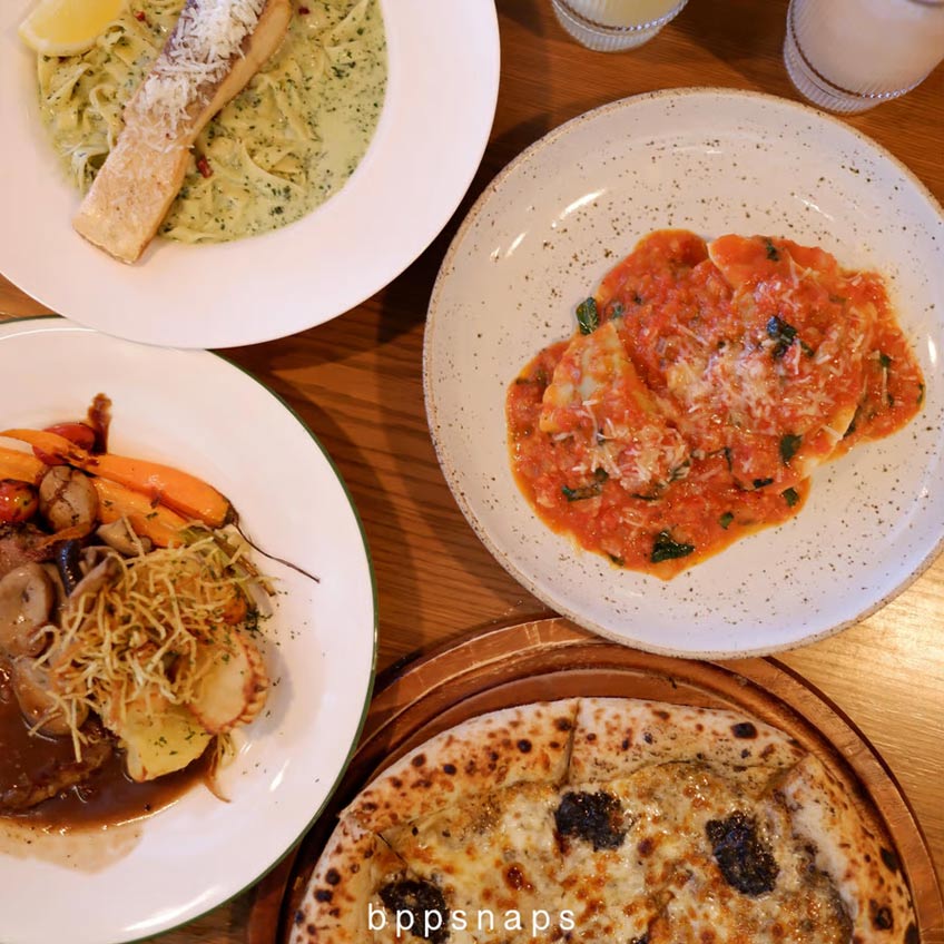 Fam Time Steak and Pasta ร้านอาหารอิตาเลี่ยน พาสต้าเส้นสด พิซซ่าทรัฟเฟิล
